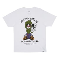 "DC × CASH ONLY TEE" (WHITE) XL