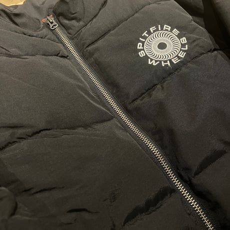SPITFIRE "CLASSIC 87 SWIRL PUFF JACKET" (Black) L