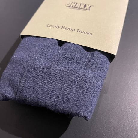 JHAKX "Holiday Comfy HEMP Trunks" (Navy) M