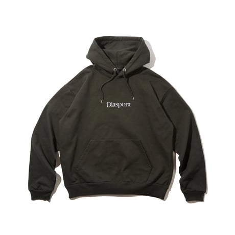 DIASPORA "Embroidered Magic Circle Hooded" (Grayish Khaki) L