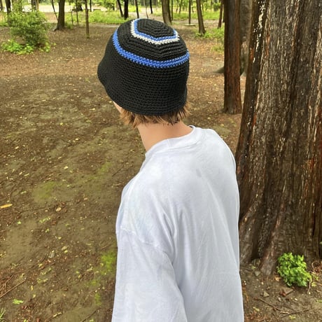 JHAKX "Cotton Bucket Hat's"black