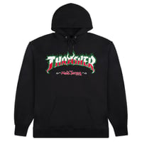 "NJ x THRASHER" HOODIE (Black) L