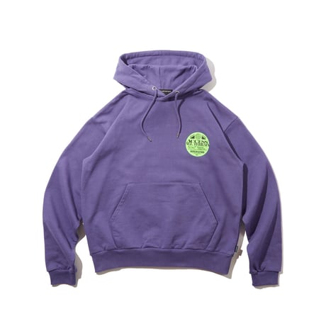 DIASPORA "ATT Hooded Sweatshirt" (Smoke Purple) L
