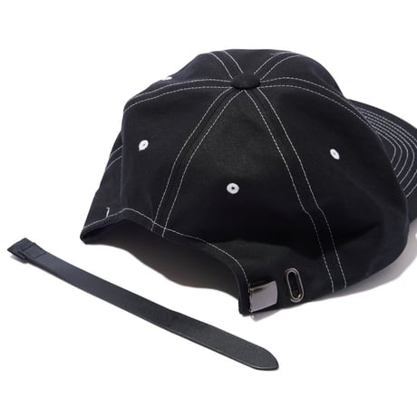DIASPORA "Script Low Ball Cap" (Black)