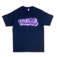 hi-lite "LETTER TEE" (Navy) M