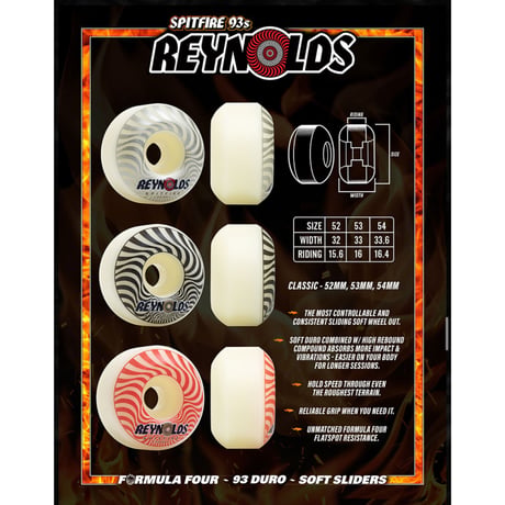 SPITFIRE "F4 Classic" (93DURO) 53mm