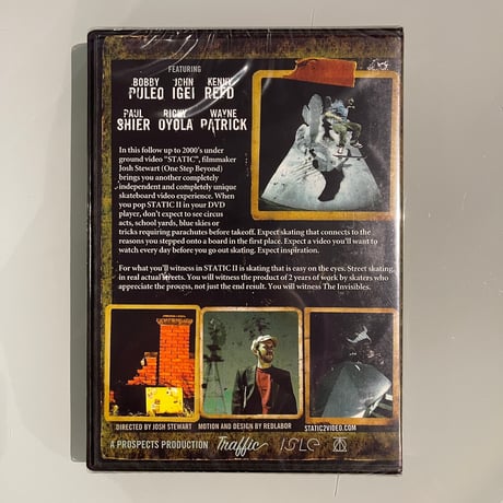 "STATIC Ⅱ" DVD