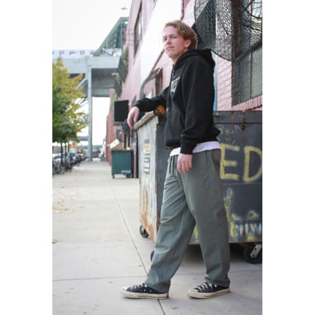 THEORIES "Stamp Lounge Pants" (Dark Moss) L