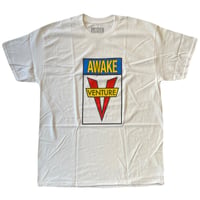 VENTURE "AWAKE Tee" (White) L
