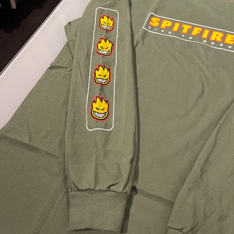 SPITFIRE "LTB L/S TEE" (Olive) L