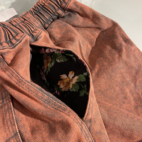 TELEVISI STAR "BAGGY OG PANTS SUNFLOWERS (SOFT BRICK) M