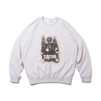 DIASPORA "Spiky Boy Crewneck Sweatshirt" (Ash) XL