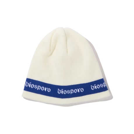 DIASPORA "Lined Logo Single Beanie" (Off White)