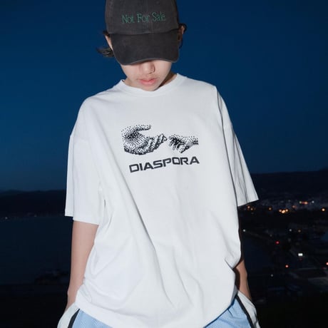 DIASPORA " Cellphone Tee" (White) XL