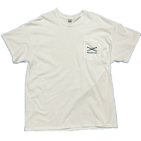 N.S.F "NORTH SIDE FLAVA" WHITE