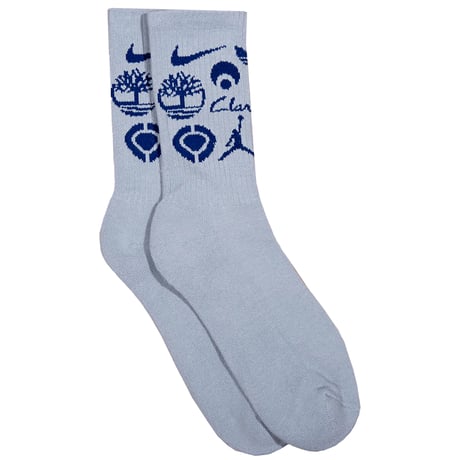 CLASSIC GRIP "SPONSOR SOCKS" (Grey)