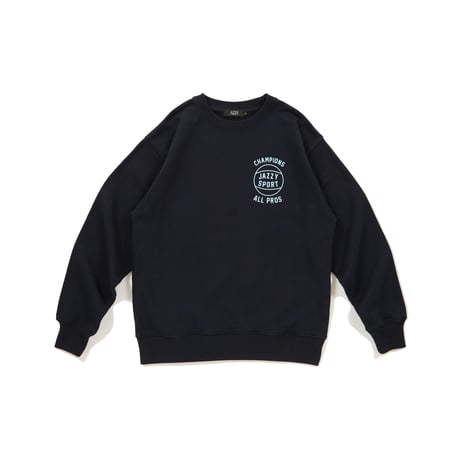 DIASPORA "Jazzy Sport SYMBIOSIS Crewneck Sweatshirt" (Navy) L