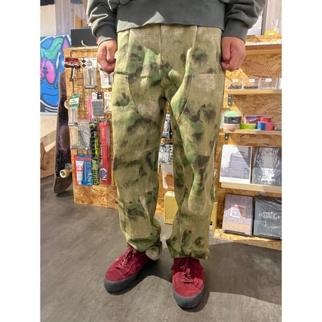 DIASPORA "Double Knee Comfortable Trousers" (Camo) M