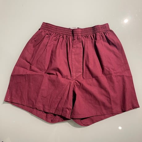 JHAKX "Comfy Hemp Trunks" Winter 2025 (Wine Red) M
