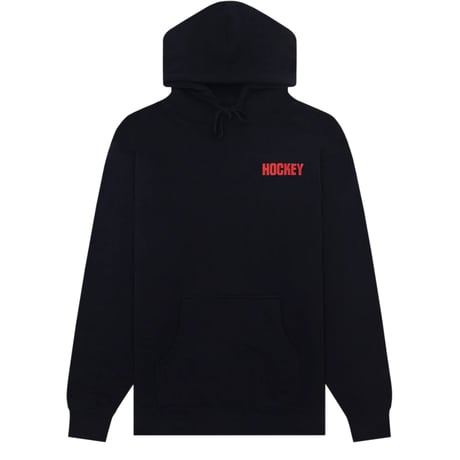 HOCKEY "FLAMABLE HOODIE" (Black) L