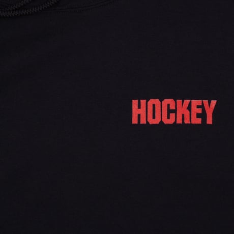 HOCKEY "FLAMABLE HOODIE" (Black) L