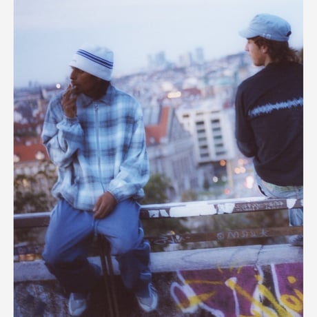 YARDSALE "CHENILLE BUCKET HAT" (WHITE)