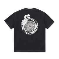 LRAB X SPITFIRE "SWIRL TEE" (BLACK) XL
