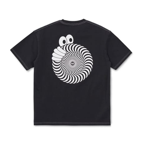 LRAB X SPITFIRE "SWIRL TEE" (BLACK) XL