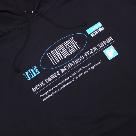 FLOW GRESSIV "FG BEARINGS HOODED" (Navy) M