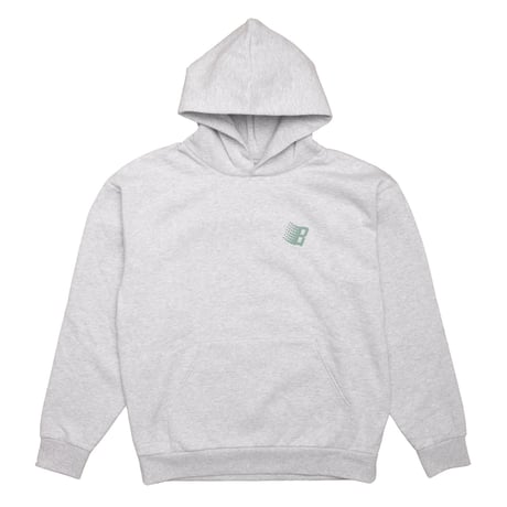 BRONZE 56K "LOGO PUFF PRINT HOODY" (HEATHER GREY) M