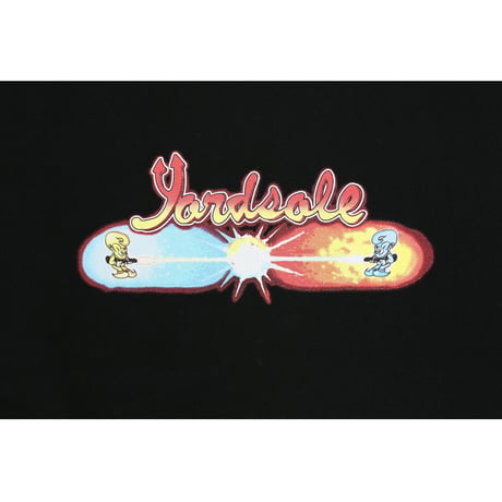 YARDSALE"WORLD TEE" (BLACK)XL
