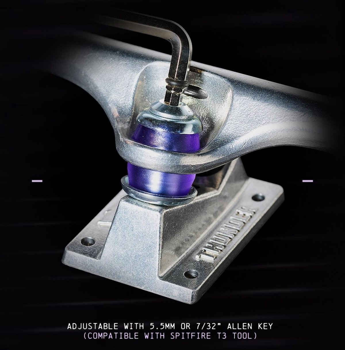 スケートボード THUNDER TRUCKS INVERTED EDITION 147/HI THUNDER TRUCK サンダー トラック INVERTED EDITIONS 147 HI
