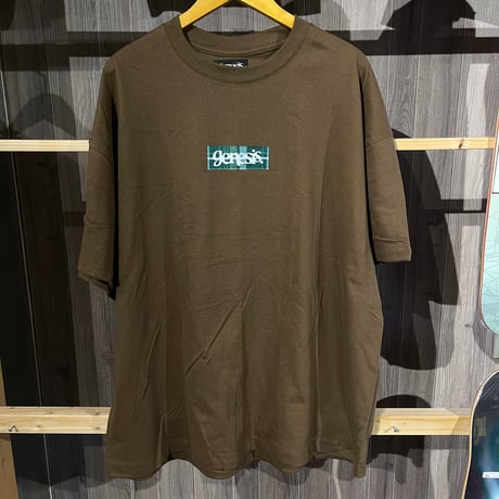 GENESIS VIDEO "Genny" Tシャツ (Brown) L