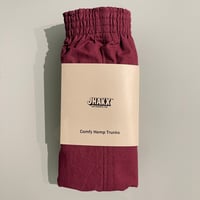 JHAKX "Comfy Hemp Trunks" Winter 2025 (Wine Red) M