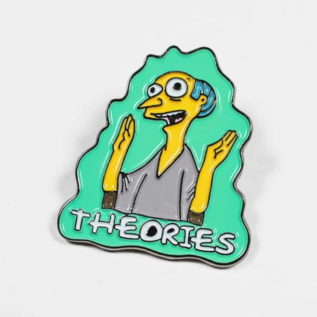 THEORIES "Healthy Green Glow Simpsons Enamel Pin"