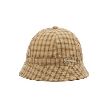 DIASPORA "Panama Plaid Hat" (Beige)