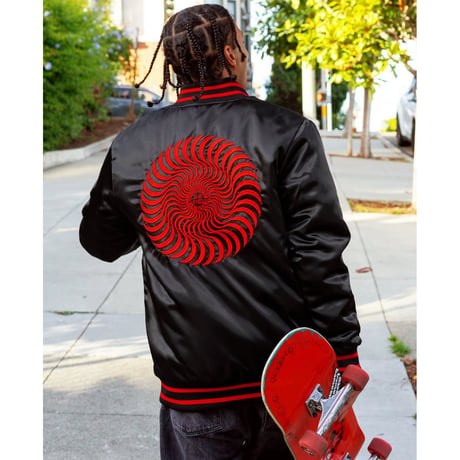 SPITFIRE "SPITBALL JACKET" (Black/Red) M
