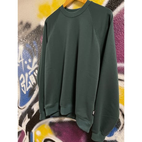 JHAKX "Original Crew Neck Sweat Shirts" (Green) M