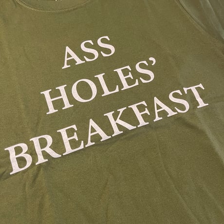 400BLOWS "ASS HOLE TEE" (Deep Green) M