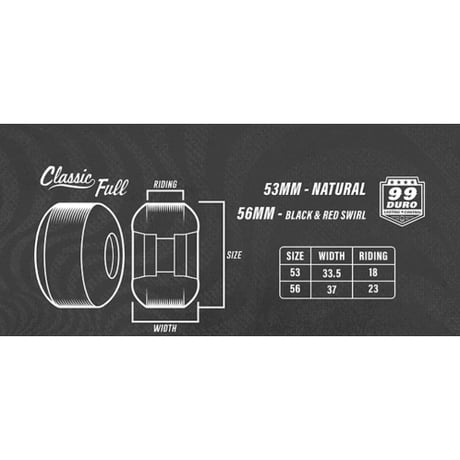 SPITFIRE "F4 Shroom Bighead Classic Full" 56mm 99a