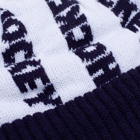 HOCKEY"BOB BEANIE"  white/navy