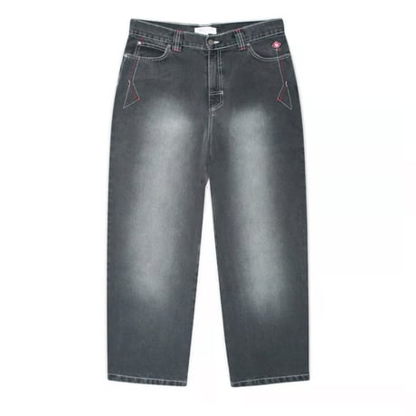 YARDSALE "CULTURE PHANTASY JEANS" (WASHED BLAC) M