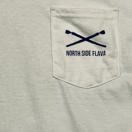N.S.F "NORTH SIDE FLAVA" WHITE