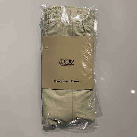 JHAKX "Comfy HEMP Trunks Summer 2025" (LightOlive) M