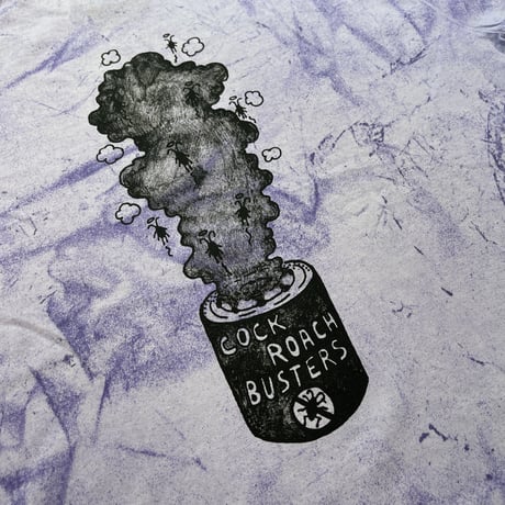 COCKROACH "G BASTER TEE" (Purple) L