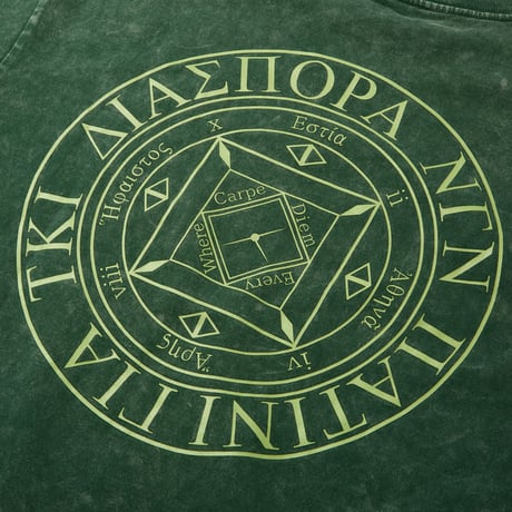 DIASPORA "Fifteen Magic Circle Tee" (Green)