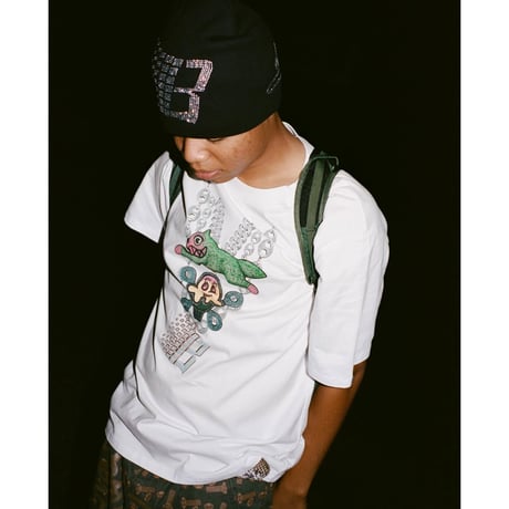 BRONZE 56K × ICECREAM "56CARATS TEE" (White) M