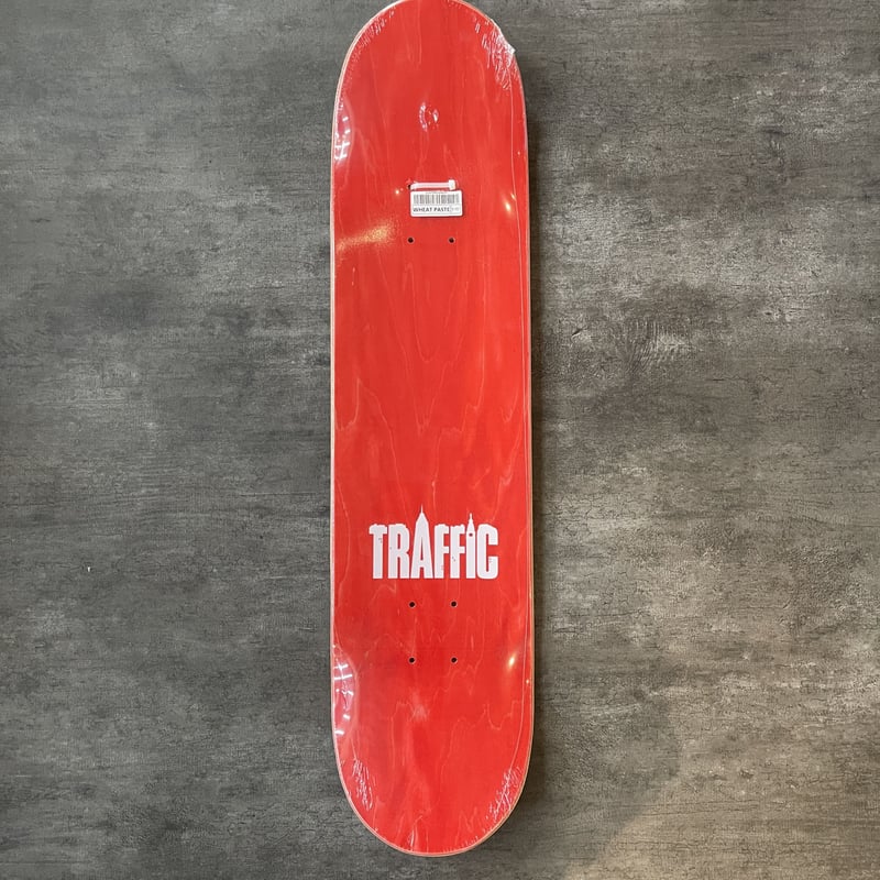 【値下げ】TRAFFIC スケートボードデッキ 7.75インチ TRAFFIC