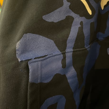 DIASPORA "Jazzy Sport Sweetest Hooded Sweatshirt" (Navy) L