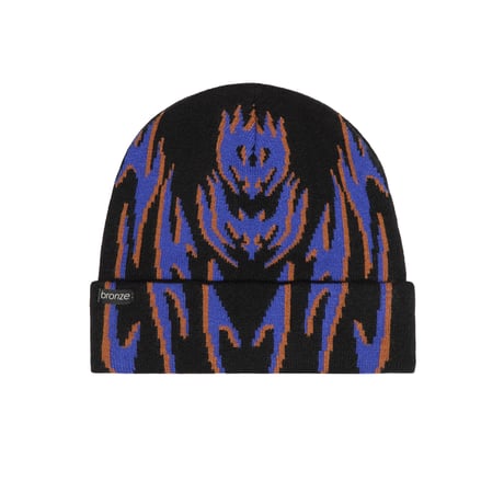 BRONZE 56K "TRIBAL SPORT BEANIE" (BLACK)